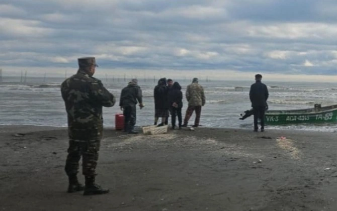 Astarada itkin düşən balıqçılardan birinin meyiti tapıldı