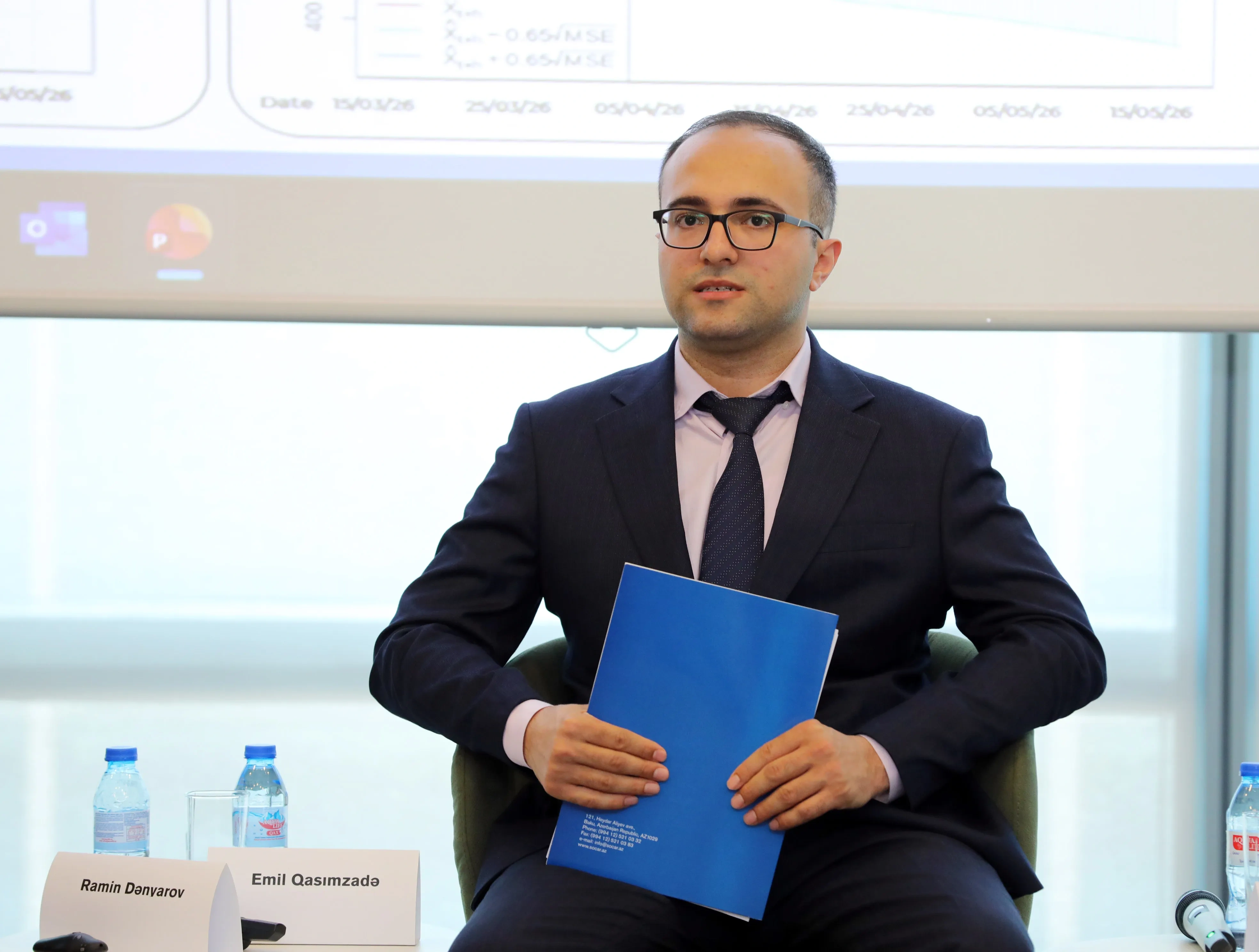 SOCAR-ın Baş ofisində gənc media nümayəndələri üçün növbəti məlumatlandırma sessiyası təşkil olunub - FOTO