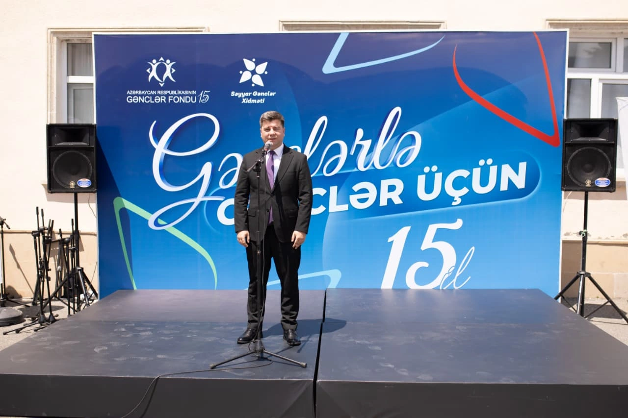 Səyyar Gənclər Xidməti layihəsinin Şəkidə açılışı baş tutub ​​​​​​​- FOTO