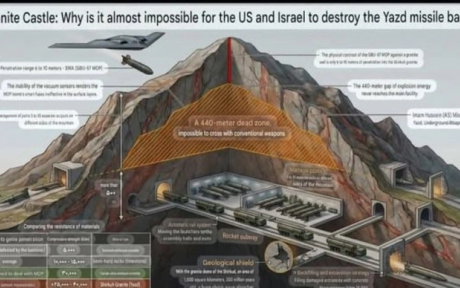 İranın yeraltı raket infrastrukturunun təxminən 90%-i tam və ya qismən işləkdir...-"The New York Times"