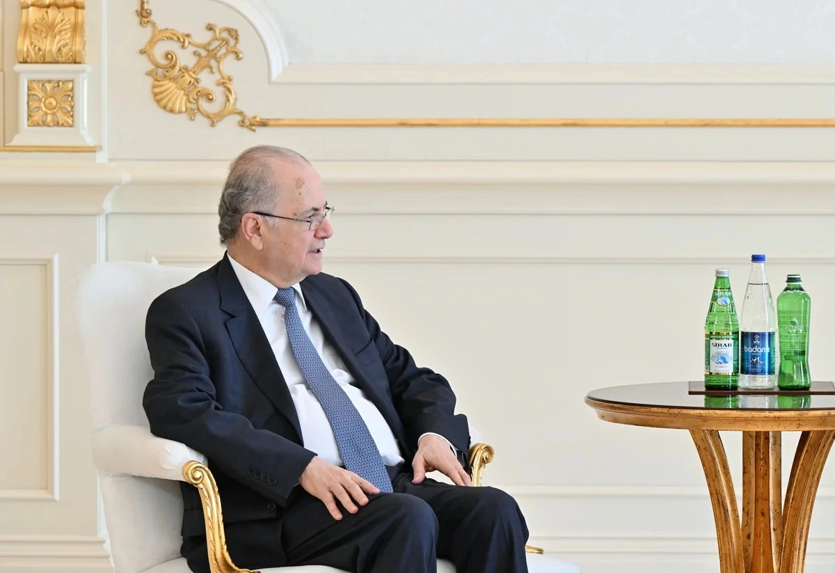 İlham Əliyev Fələstinin Baş nazirini qəbul etdi - FOTO