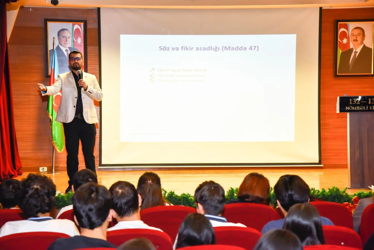 Gənclərin hüquqi savadlılığının artırılmasına yönəlmiş “Hüquqla Güclən!” layihəsi keçirildi - FOTO