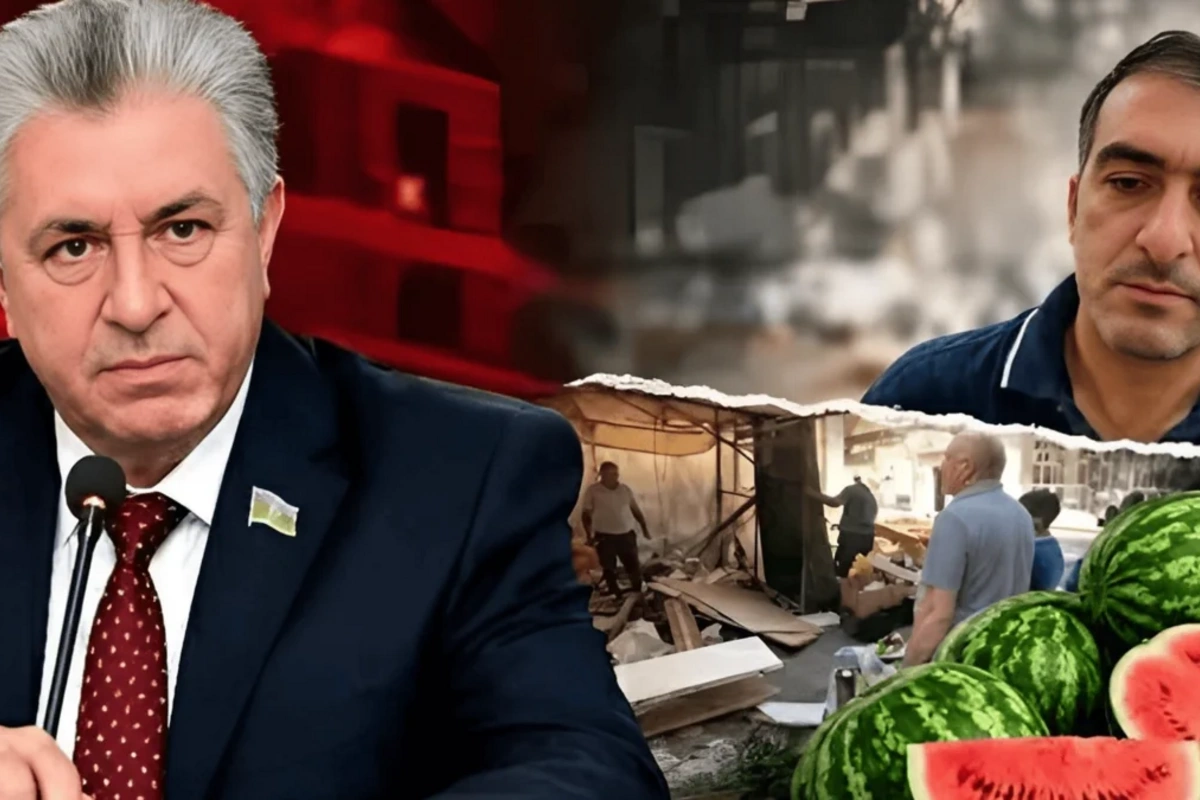 Deputat qarpızsatanla bağlı insidentdən danışdı: "Bıçağı çənəmin altında saxladı"