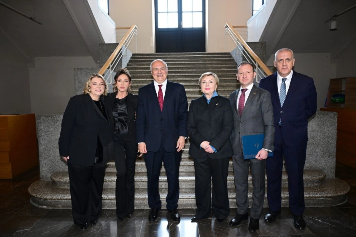 Mehriban Əliyeva Gürcüstan Milli Muzeyində olub - FOTO