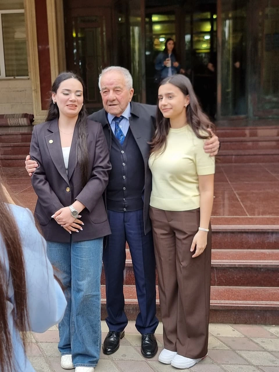 Seyran Səxavət Bakı Dövlət Universitetində tələbələrlə görüşüb - FOTOLAR