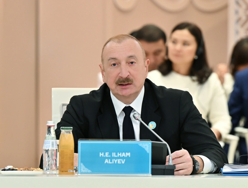 İlham Əliyev Türküstanda TDT-nin qeyri-rəsmi Zirvə görüşündə iştirak edib - FOTO - YENİLƏNİB