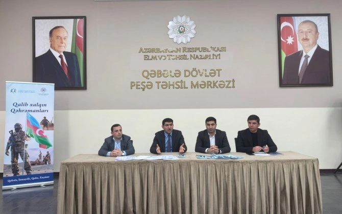Gənclər Mərkəzi Qəbələ rayonunda tədbir keçirdi - FOTO