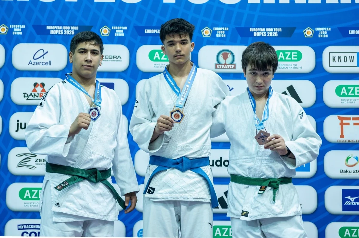 Avropa Cüdo Ümidləri Turnirində U-14 yaş kateqoriyasında ilk mükafatçılar müəyyənləşdi - FOTO