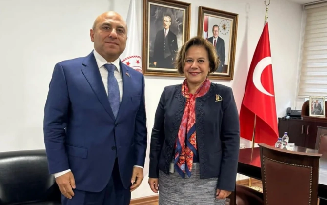 Azərbaycan səfiri Türkiyə xarici işlər nazirinin müavini ilə strateji müttəfiqliyi müzakirə edib
