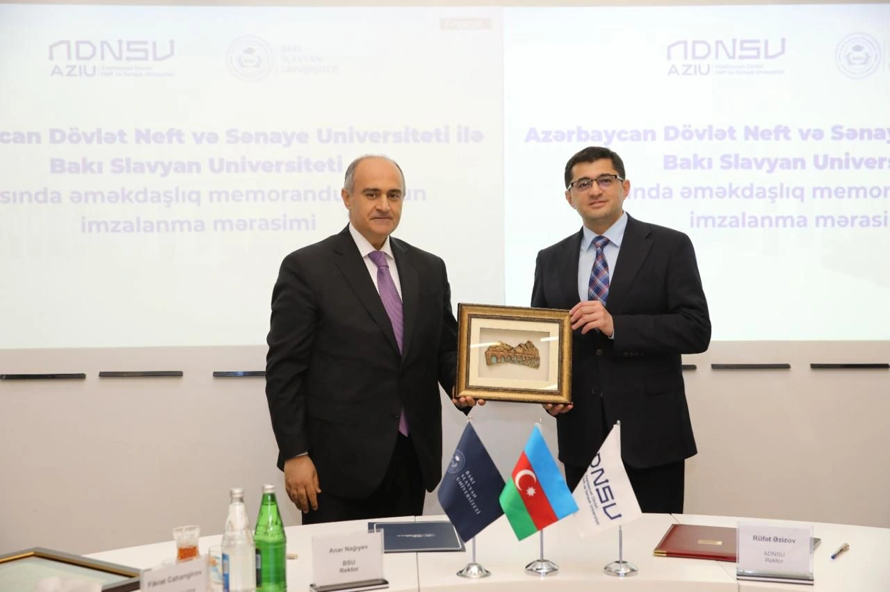 BSU ilə ADNSU birgə layihələrə başlayır - FOTOLAR