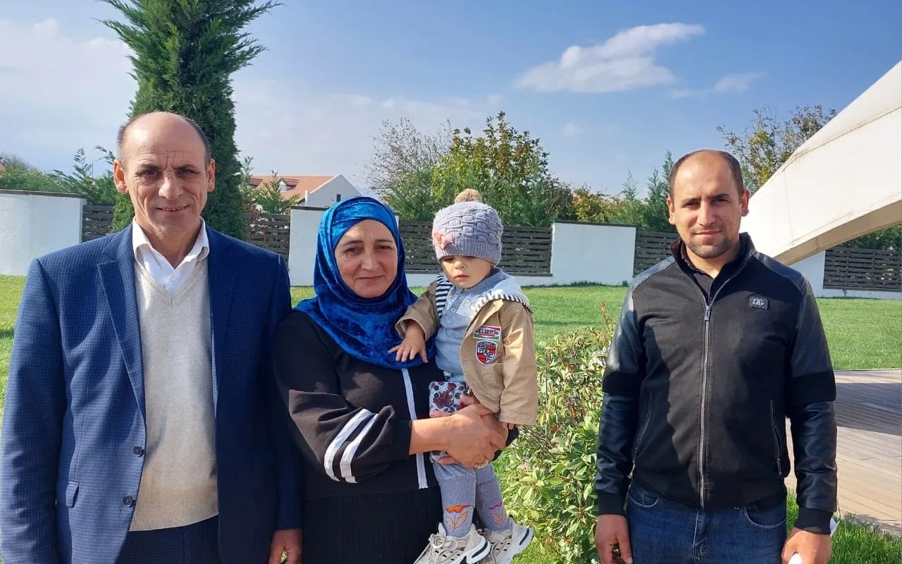 Ağdərəyə köçürülən sakinlər yeni evlərinə çatıblar - FOTOLAR