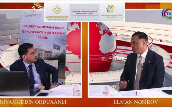 Elman Nəsirov Dövlət Dəstəyi Agentiliyinin maliyyələşdirdiyi lahiyə ilə bağlı danışdı - VİDEO