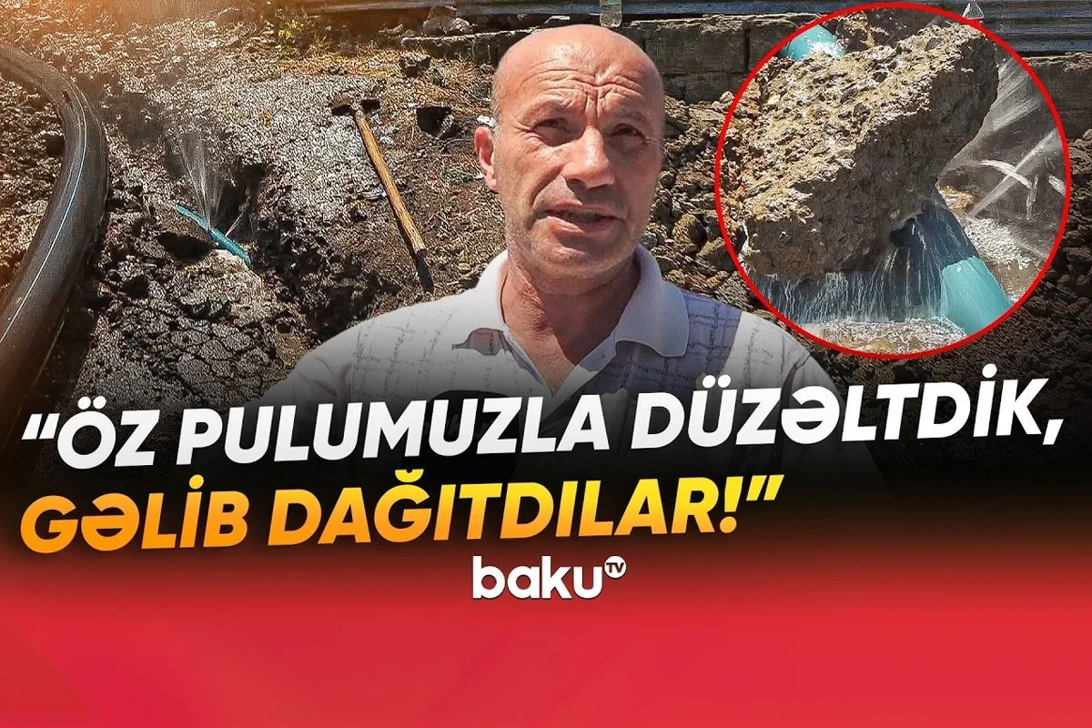 Masazır sakinlərinin YOL PROBLEMİ: "Belə yaşayış olar?!" - VİDEO
