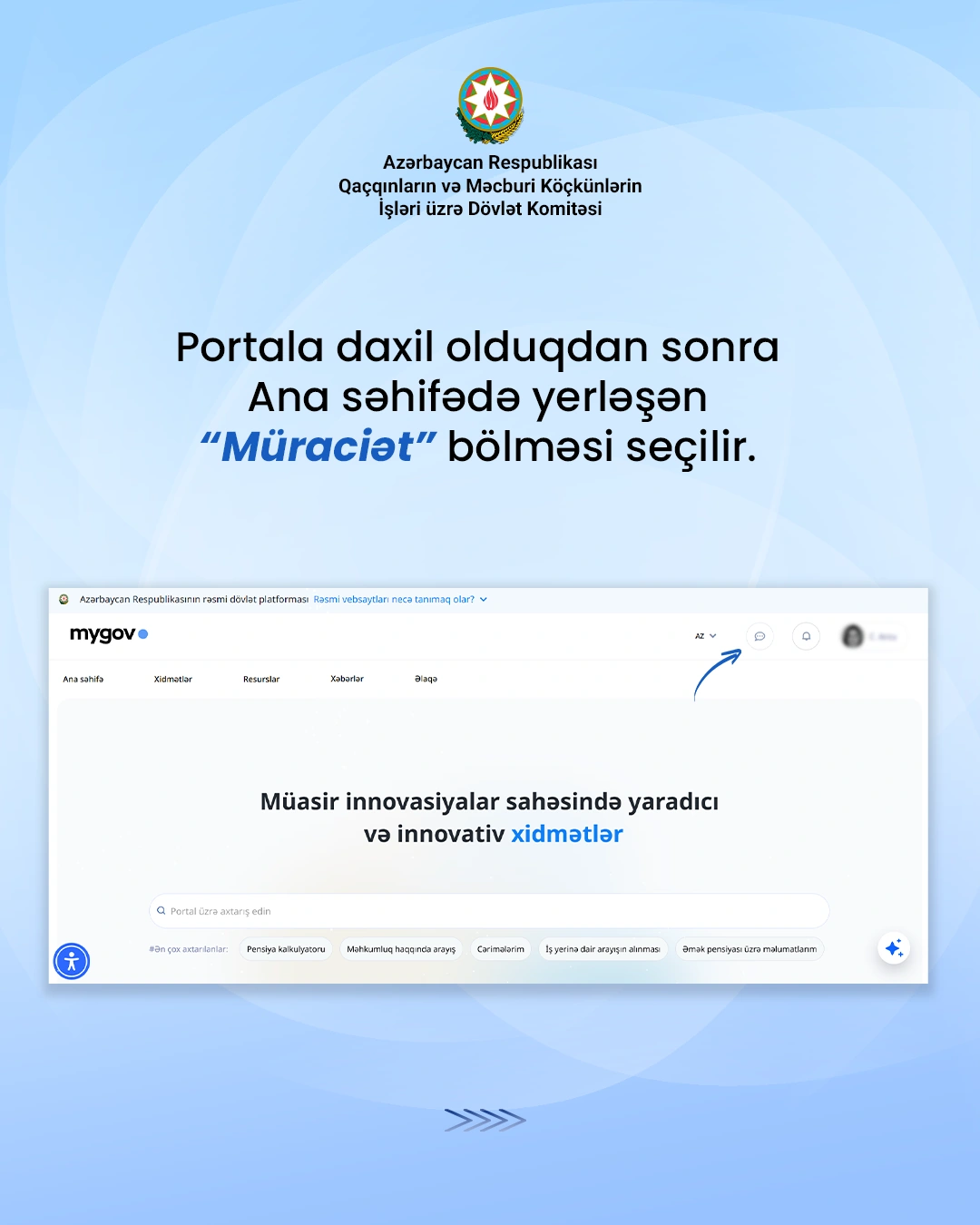 Dövlət Komitəsi myGov platformasına inteqrasiya olunub - FOTOLAR