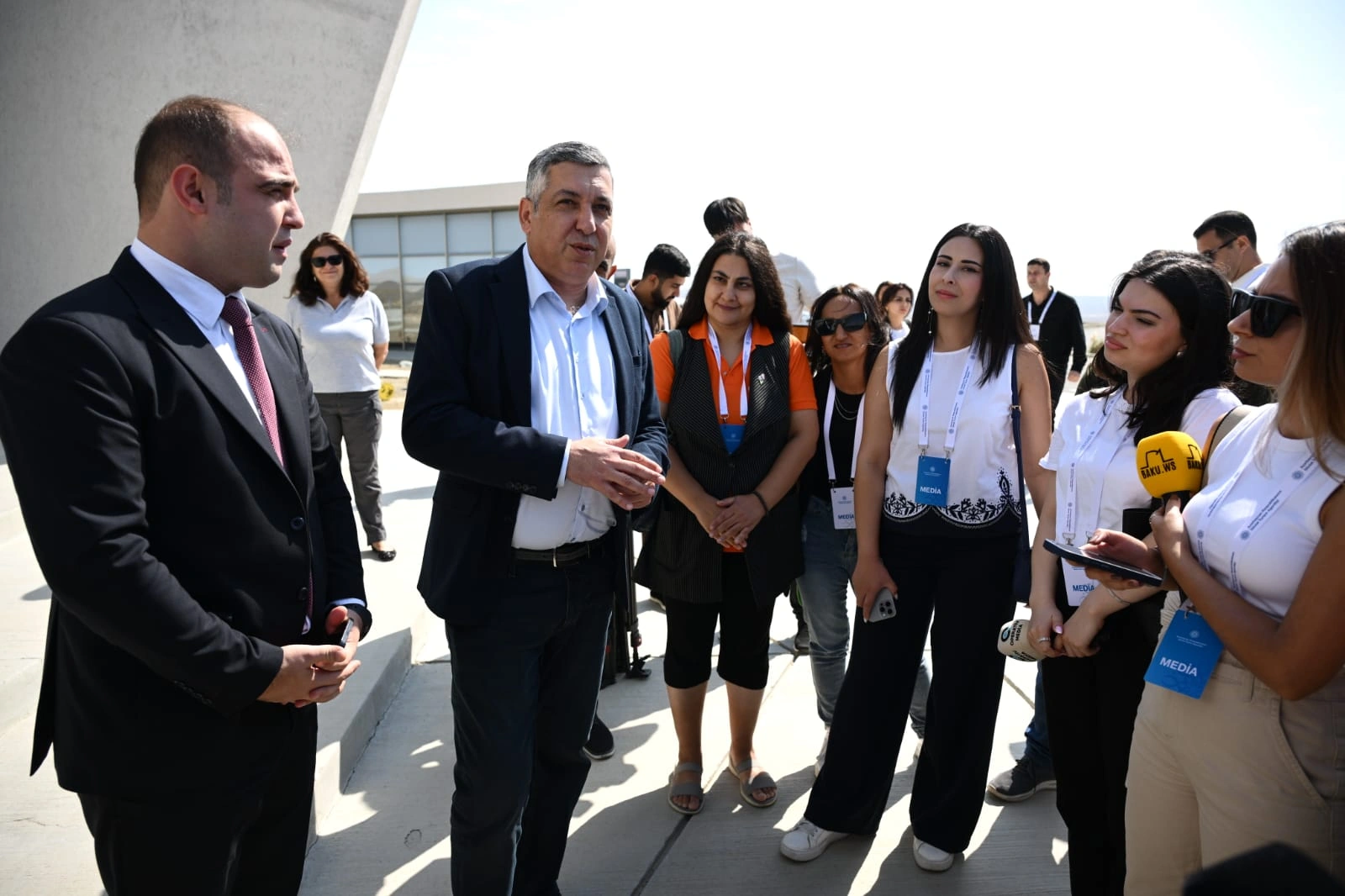 Palçıq Vulkanları Turizm Kompleksinə mediatur təşkil olunub - FOTO