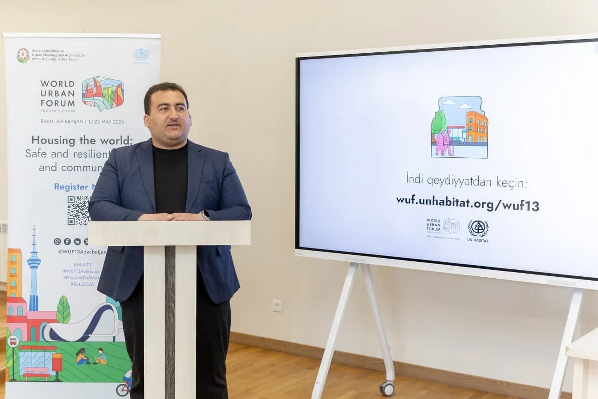 Xankəndidə WUF13 Festivalı çərçivəsində məlumatlandırma sessiyası keçirilib - FOTO