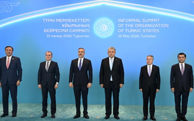 Ceyhun Bayramov Türküstanda TDT XİN başçılarının görüşündə iştirak etdi - YENİLƏNİB