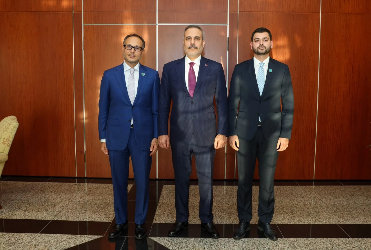 Hakan Fidan TÜRKPA Baş katibini qəbul edib - FOTO