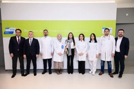 Liv Bona Dea Hospitalında Sümük iliyi transplantasiya mərkəzinin açılışı olub - FOTO