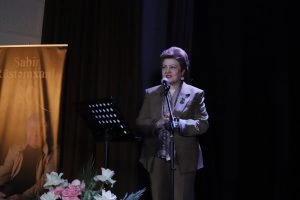 Şuşa Dövlət Teatrında Sabir Rüstəmxanlı poetik rüzgarı