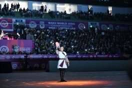 İlham Əliyev cüdo üzrə dünya çempionatının açılış mərasimini izləyib - YENİLƏNİB - FOTO