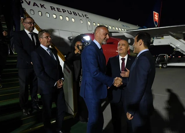 Slovakiya Milli Şurasının sədri Azərbaycana gəlib - FOTO