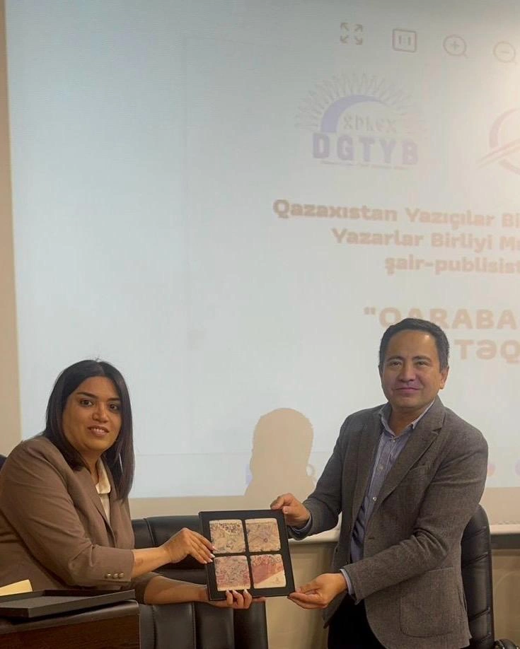 Bakıda qazax şairinin “Qarabağ” kitabının təqdimatı keçirilib - FOTOLAR
