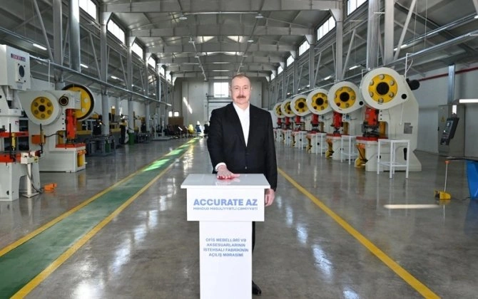 Ballıcada istehsal müəssisəsi açıldı