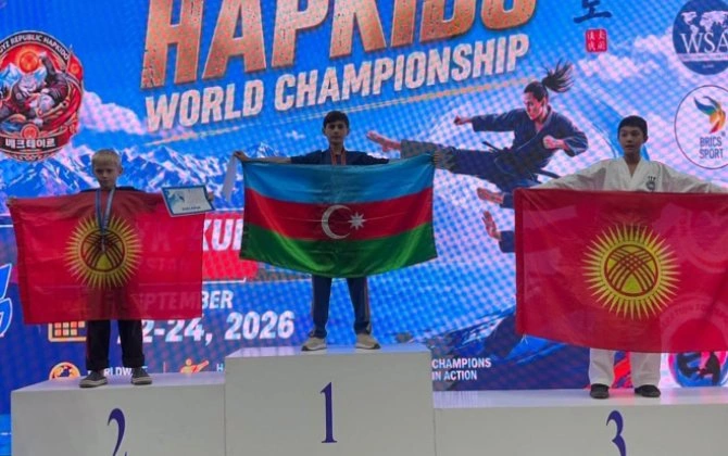 İdmançılarımız hapkido üzrə dünya birinciliyi və çempionatında 13 medal qazanıblar - FOTO