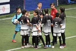 Leyla Əliyevanın təşəbbüsü ilə uşaq evlərinin komandaları arasında növbəti minifutbol turniri təşkil olunub - FOTO
