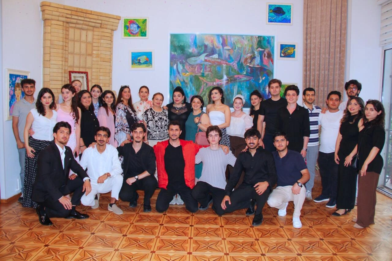 Fidan Hacıyevanın Vokal Məktəbində dünya şöhrətli Tamara İverinin ustad dərsi keçirildi - FOTO/VİDEO