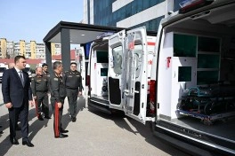 Silahlı Qüvvələr Günündə Müdafiə Nazirliyində yeni obyektlər istifadəyə verilib - FOTO