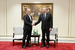 Bişkekdə Azərbaycan və İran prezidentlərinin görüşü olub - FOTO - YENİLƏNİB