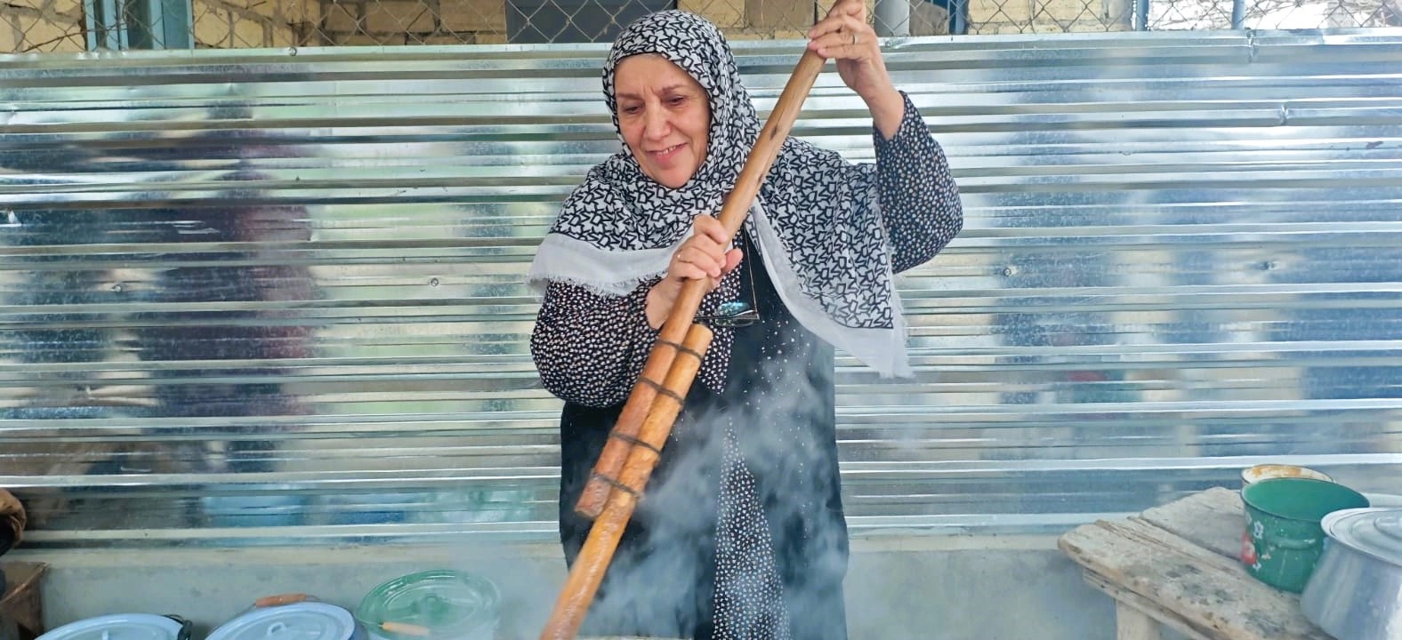 Novruzun şirin mirası – səməni halvası - FOTOLAR