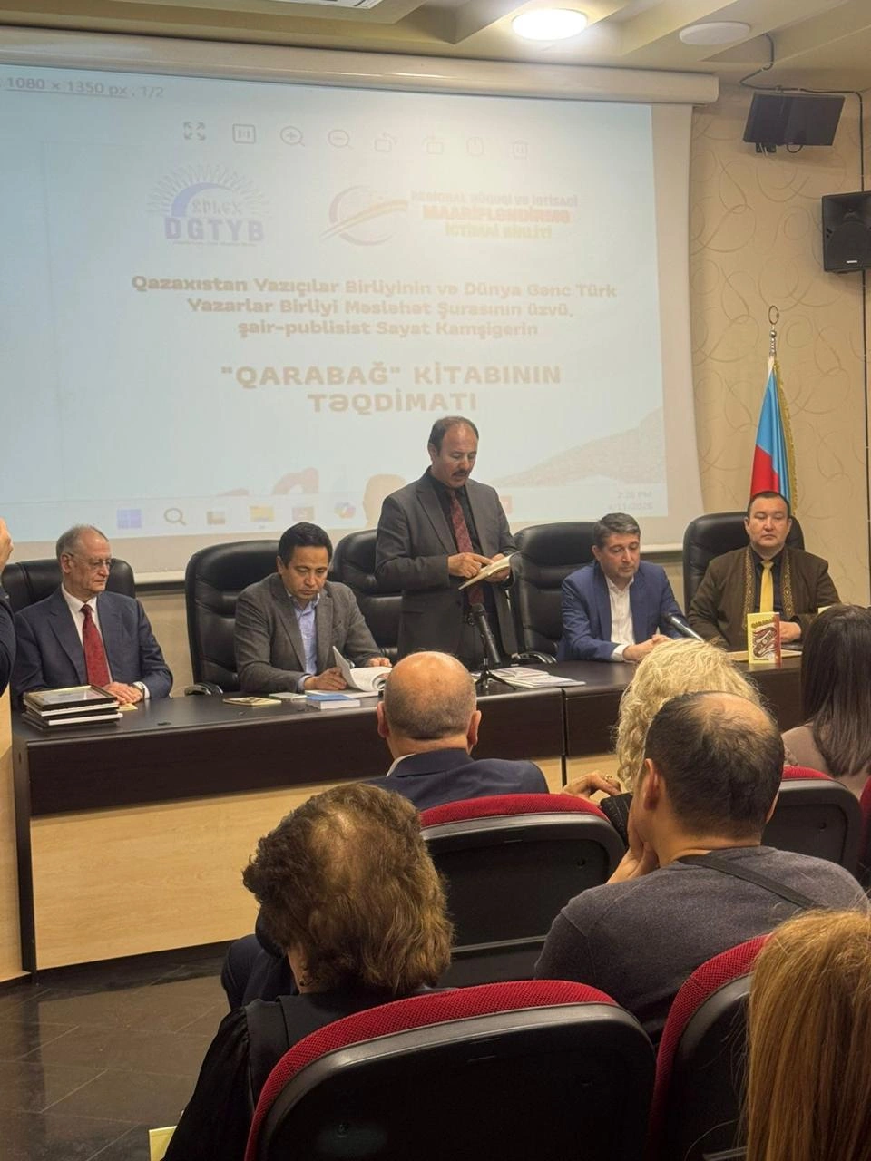 Bakıda qazax şairinin “Qarabağ” kitabının təqdimatı keçirilib - FOTOLAR