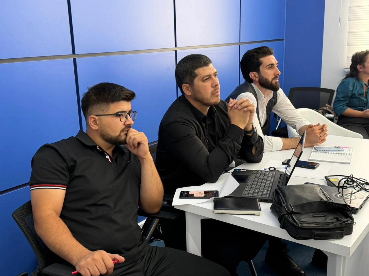 UNEC-də İsrailin süni intellekt üzrə mütəxəssisləri tərəfindən təlimçilərin təliminə start verilib - FOTO