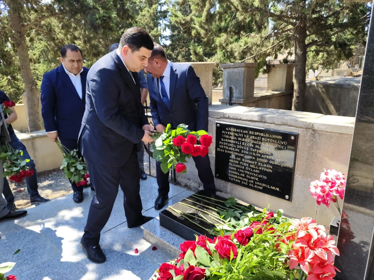 Şəhid Elçin Kərimbəylinin doğum günü qeyd olunub - FOTO