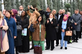 Leyla Əliyeva Türkmənistanda Qayğıya ehtiyacı olan uşaqlara yardım üzrə xeyriyyə Fondunun Avaza filialının açılış mərasimində iştirak edib