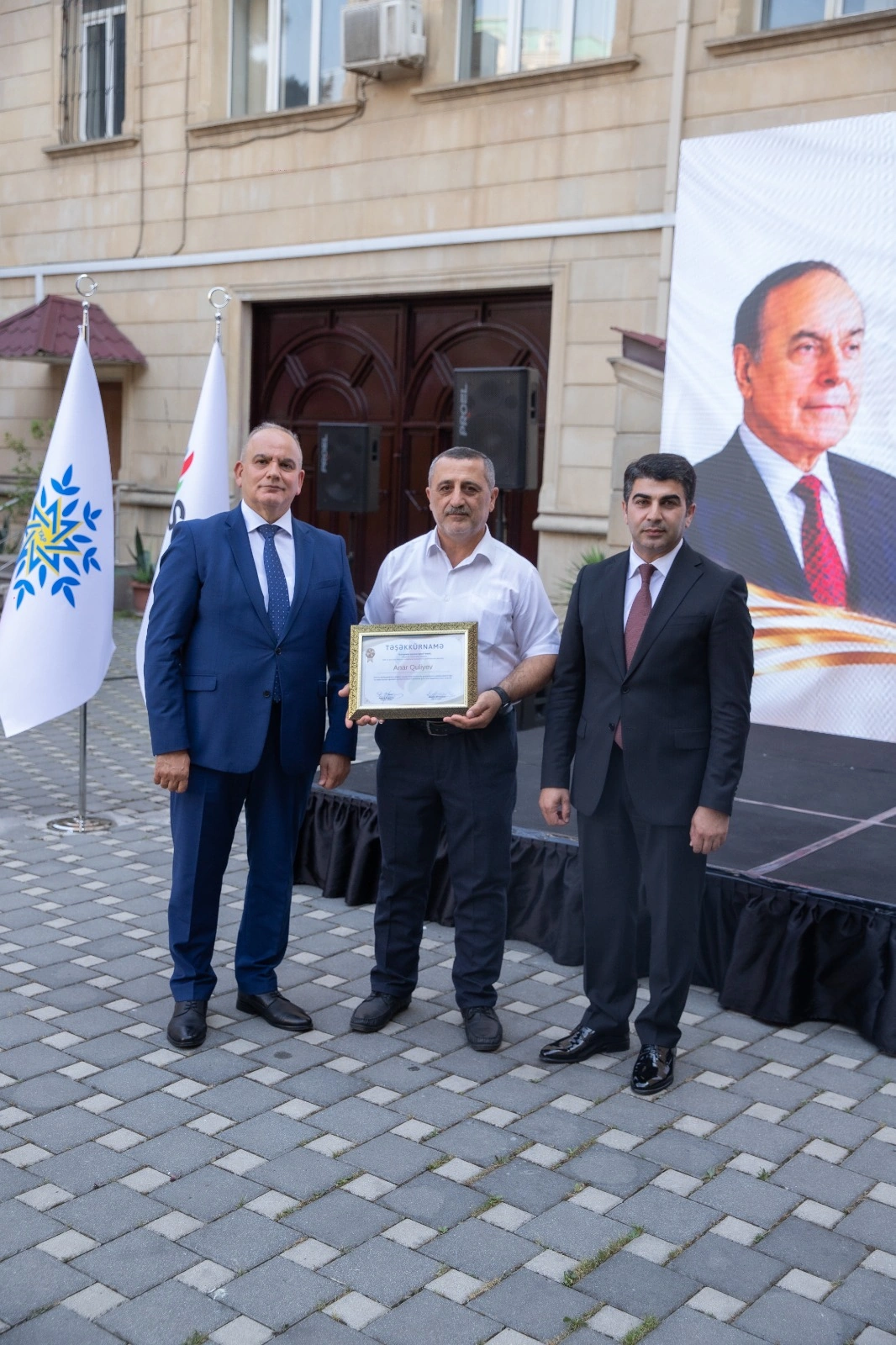YAP Nərimanov və SOCAR 15 iyun Milli Qurtuluş Günü ilə bağlı tədbir keçirdi - FOTOLAR