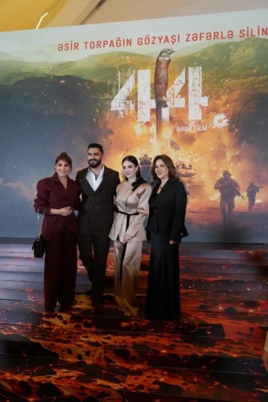 "44" bədii filminin premyerası baş tutub: Arzu Əliyeva və Alyona Əliyeva təqdimatda iştirak ediblər