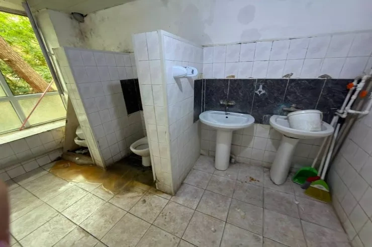 Bakıda uşaq xəstəxanasında RƏZALƏT - FOTO