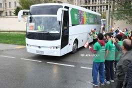 Yeni Kaledoniya və Fransız Polineziyasının gənc futbolçularına dəstək aksiyası keçirilib - FOTO