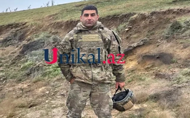 Hərbçimiz yol qəzasında həlak oldu - FOTO
