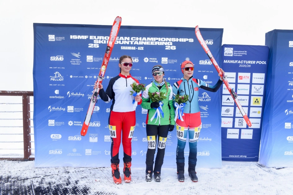 Şahdağda xizək alpinizmi üzrə Avropa çempionatına və Dünya Kubokuna yekun vurulub - FOTO