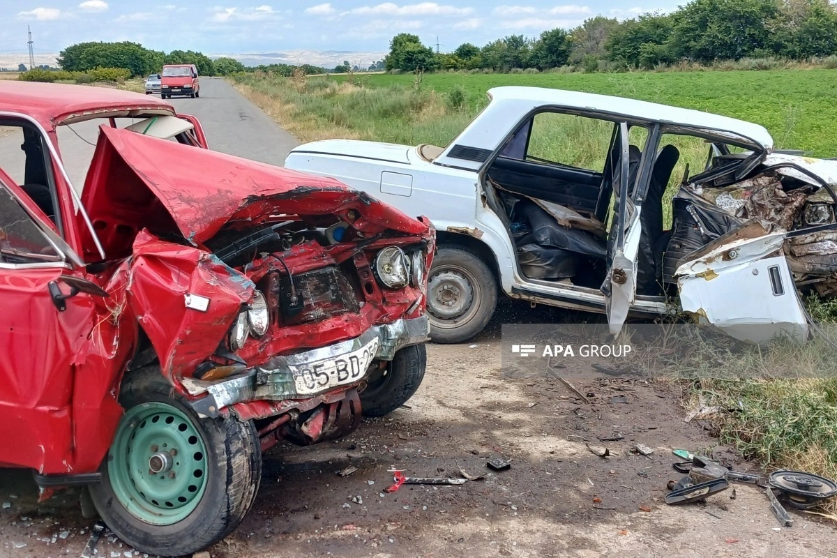 Goranboyda yol qəzasında iki nəfər ölüb, 5 nəfər xəsarət alıb - YENİLƏNİB