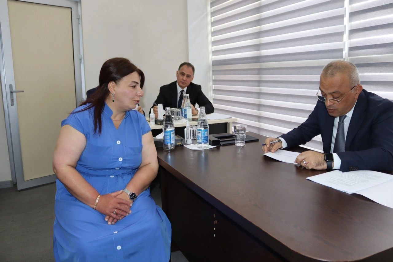 Agentlik sədri Naftalanda vətəndaşlarla görüşüb - FOTOLAR