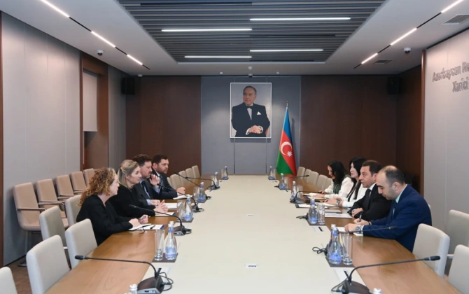 Elnur Məmmədov ABŞ-nin Ermənistandakı müvəqqəti işlər vəkili Deyvid Aleni qəbul edib - FOTO