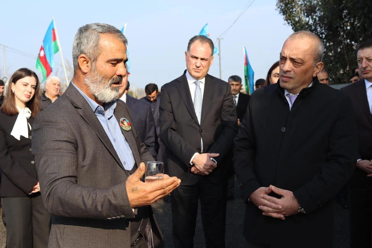Daha bir kənd içməli su ilə təmin olunub - FOTO