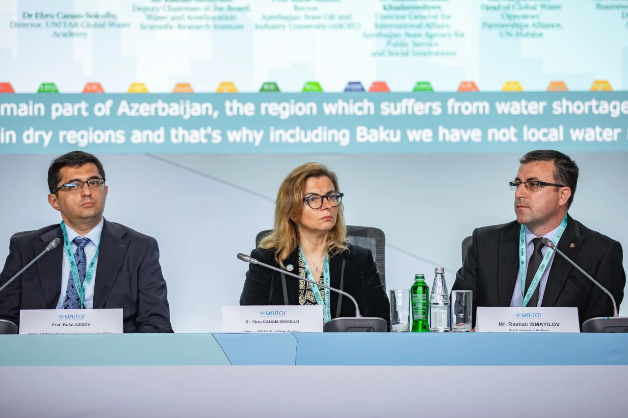 ADNSU rektoru WUF13-də dayanıqlı inkişaf mövzusunda paneldə çıxış edib - FOTOLAR
