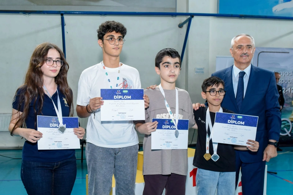 Yeniyetmələrin Respublika Şahmat Olimpiadasına yekun vuruldu - FOTO